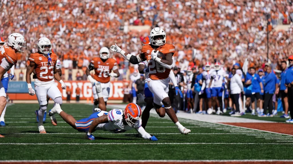 Florida Gators vs Texas Longhorns Football Player Stats