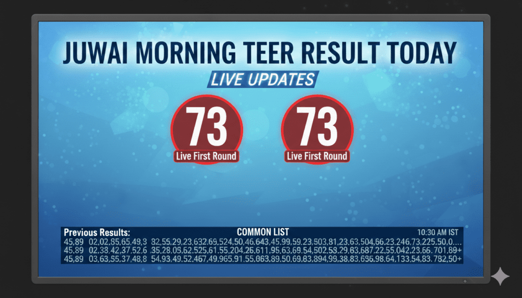 juwai morning teer result