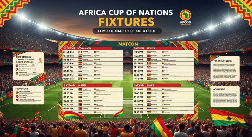 Africa Cup of Nations Fixtures