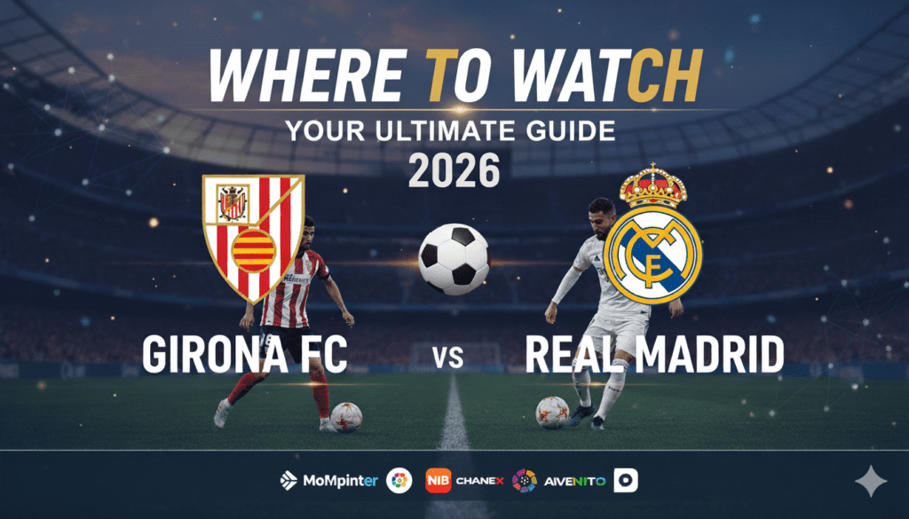where to watch Girona FC vs Real Madrid