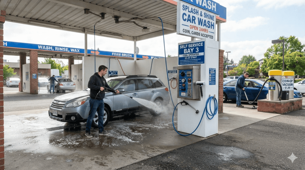 coin car wash near me